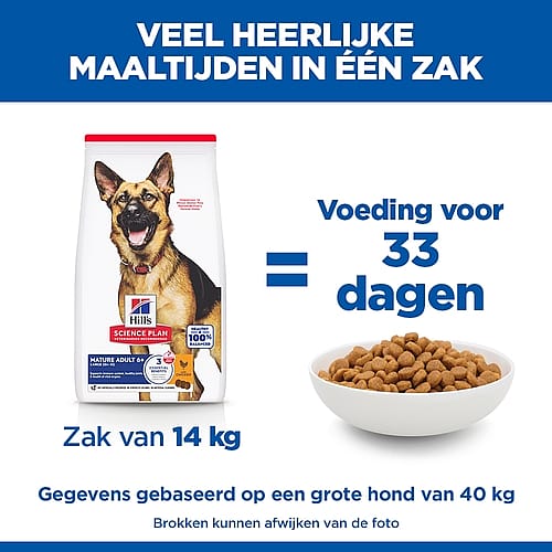 hondenvoer, voeding, hondenmaaltijd, brokjes, 14 kg zak