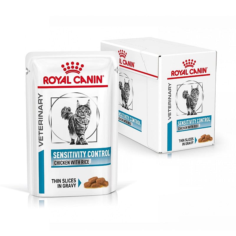 Royal Canin Sensitivity Control Kat 12 x 85 gram thin slices in gravy