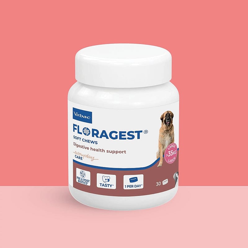 soft chews, digestive health, dog supplement, 75 kg, barrier label