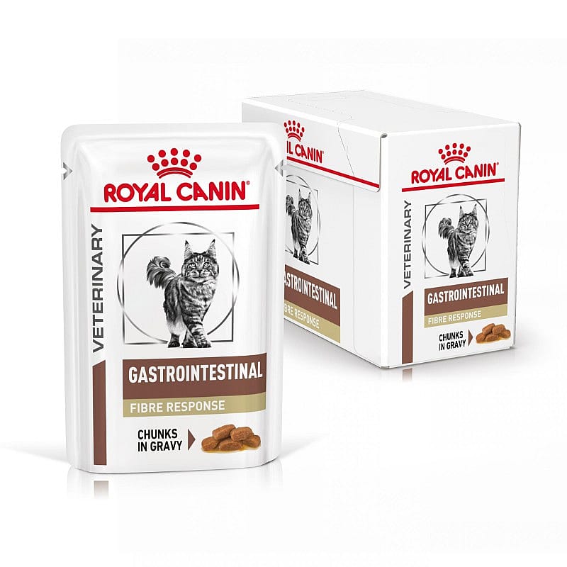 Royal Canin Gastrointestinal Fibre Response Kat 12 x 85 gram zakjes
