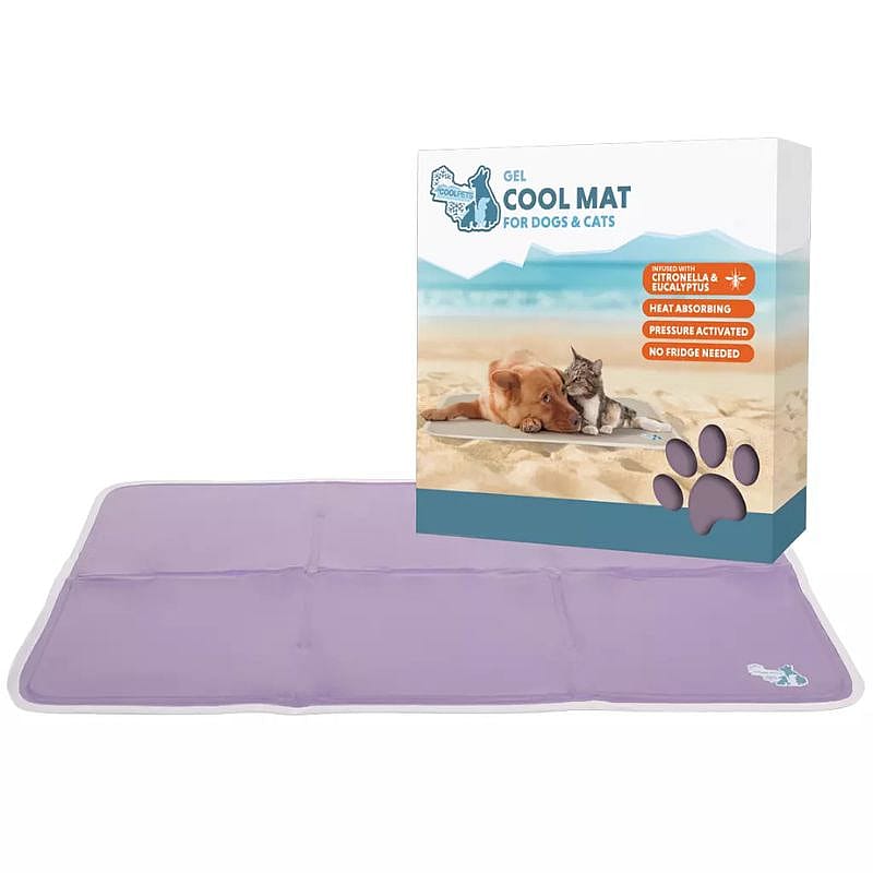 gelmat, hondmat, kattenmat, huisdiermat, lavendelmat