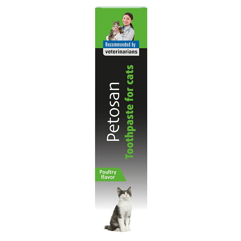 Petosan Tandpasta Gevogeltesmaak Kat 70 gram