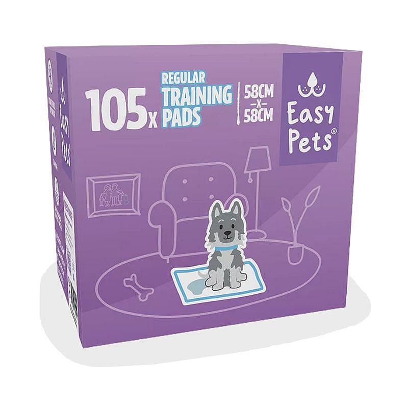 EasyPets Puppy Training Pads 58 x 58 cm Puppy 105 stuks