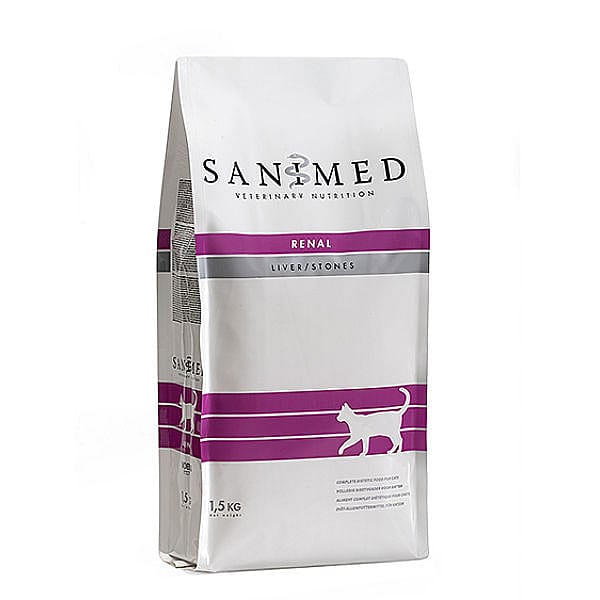Sanimed Renal Kat:  Dieetvoer Nier & Lever Ondersteuning - Chronische Nierinsufficiëntie 1.5 kg