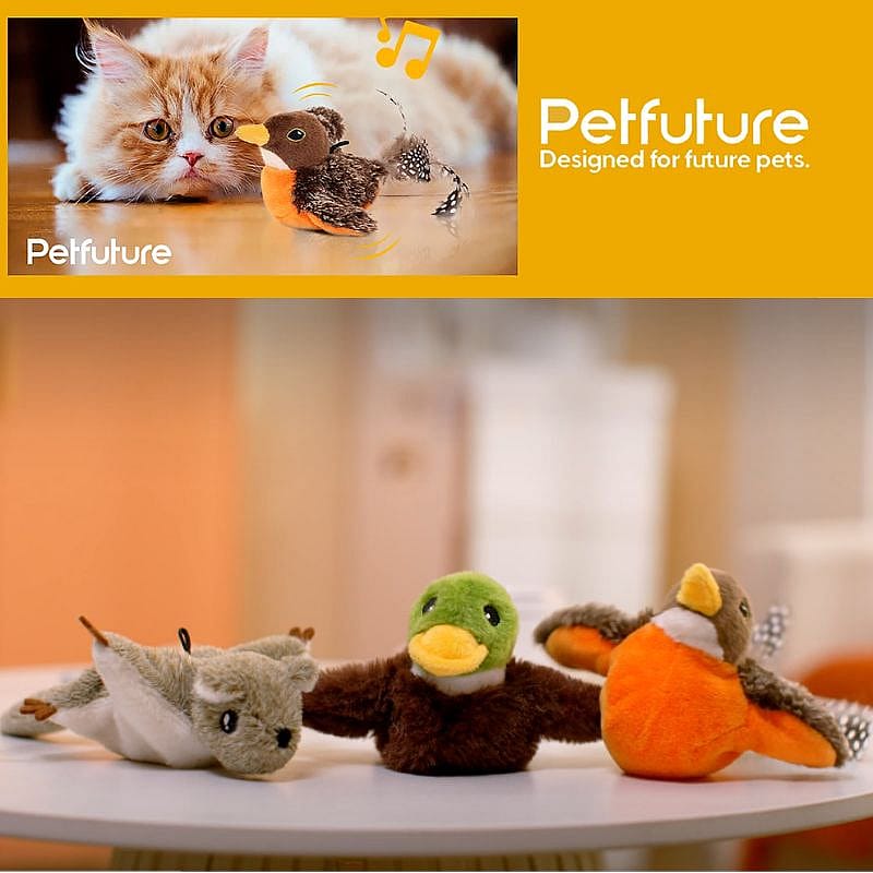 Petfuture Interactief USB Speelgoed voor Katten Eekhoorn