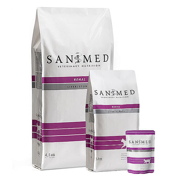 Sanimed Renal Kat:  Dieetvoer Nier & Lever Ondersteuning - Chronische Nierinsufficiëntie