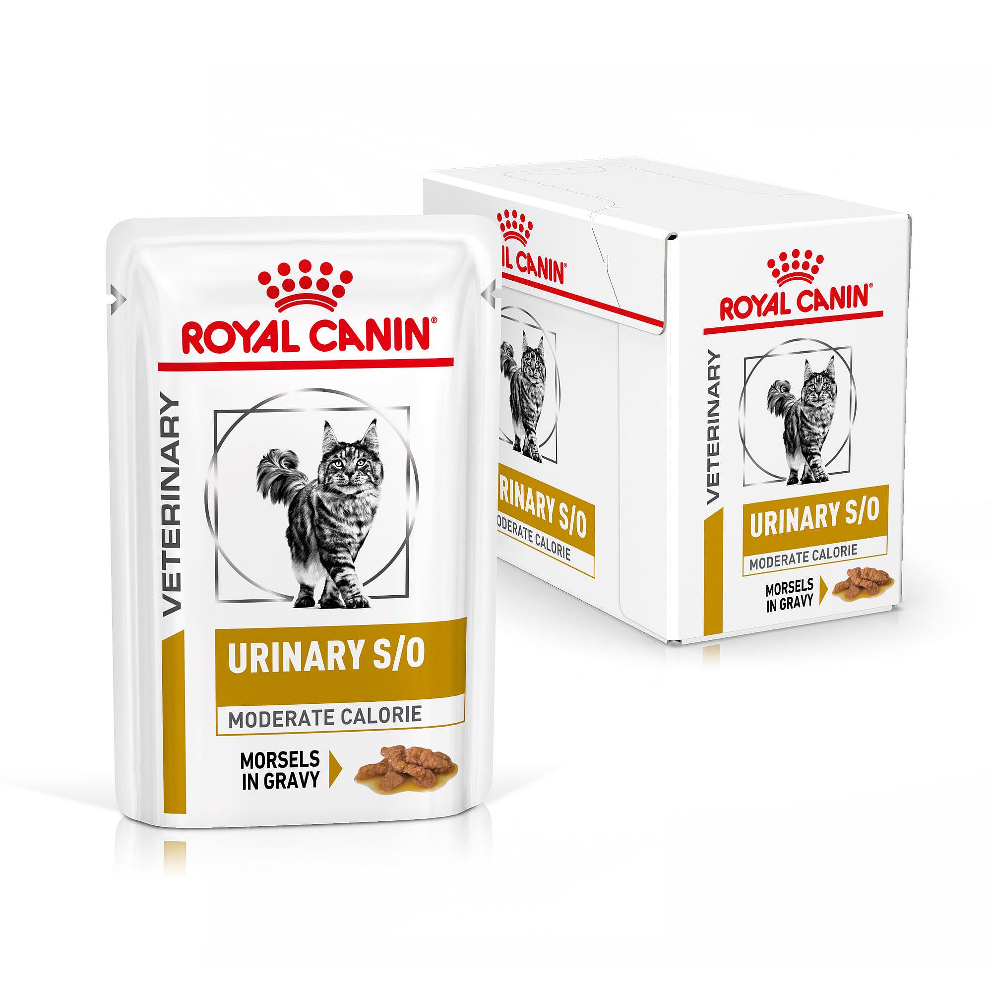 Royal Canin Urinary S/O Moderate Calorie Kat 12 x 85 gram maaltijdzakjes - Morsels in Gravy