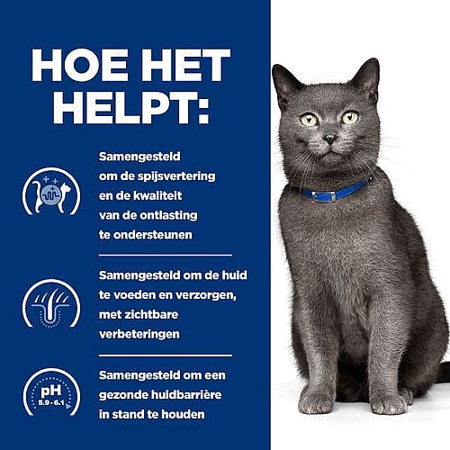 Hill's Prescription Diet DD Food Sensitivities Kattenvoer Eend & Erwt