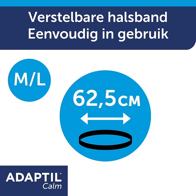 Adaptil Halsband Grote Hond - 62.5 cm