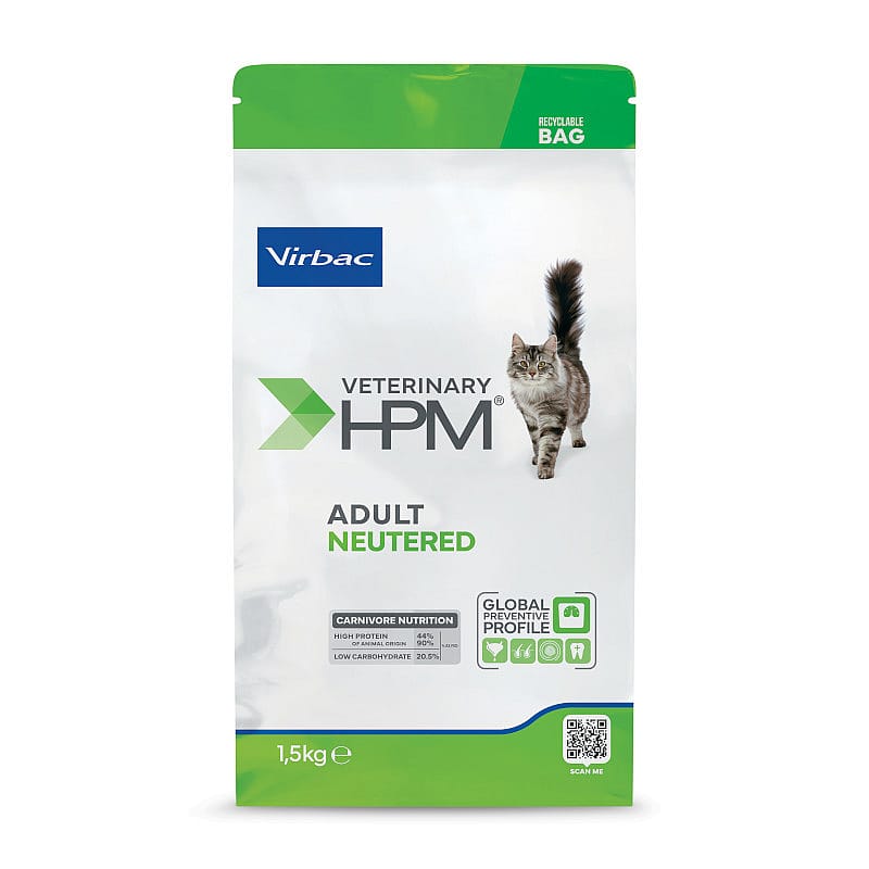 HPM Adult Neutered Cat 1.5 kg