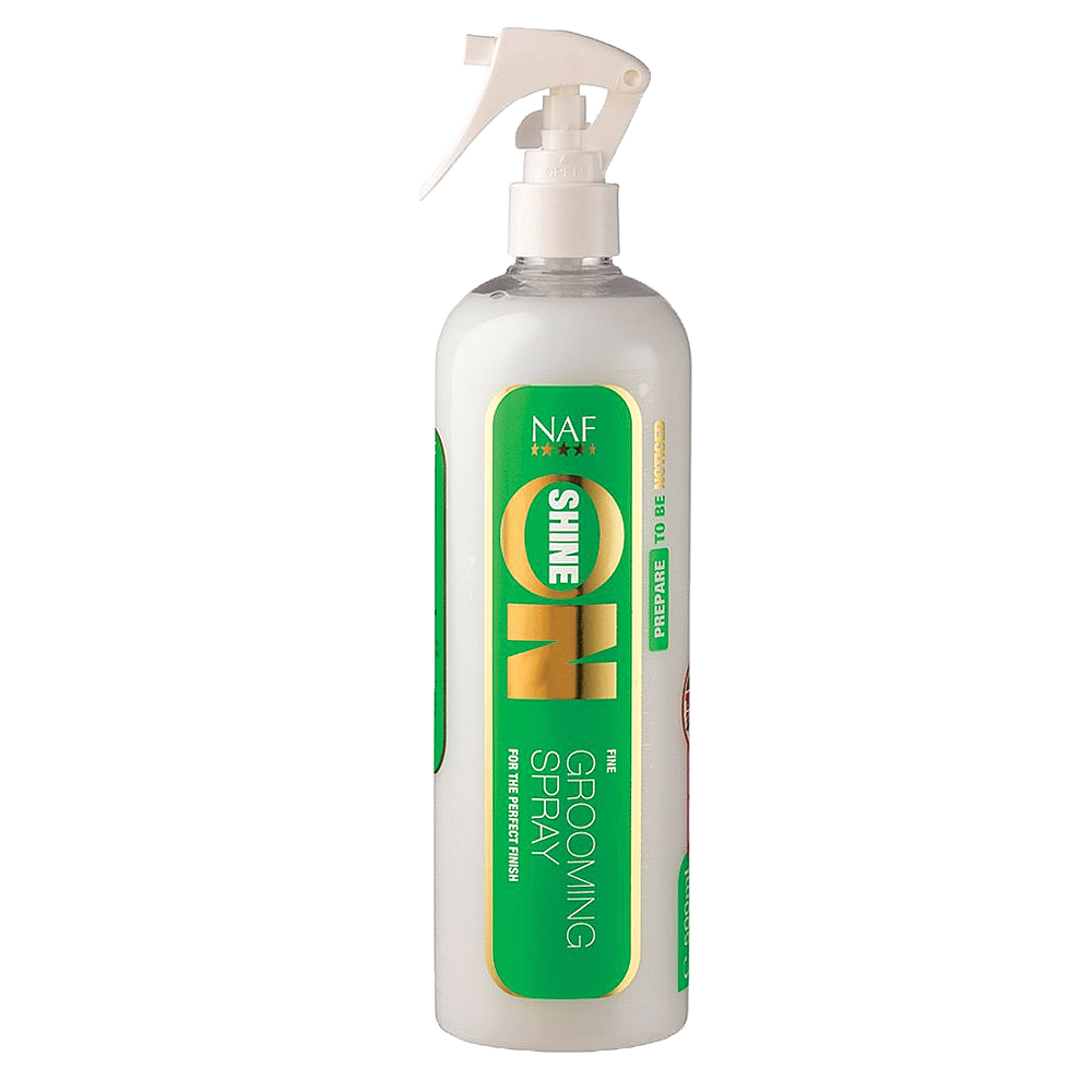 NAF Shine On Grooming Spray 500 ml – Glansspray voor verzorgde uitstraling van uw paard