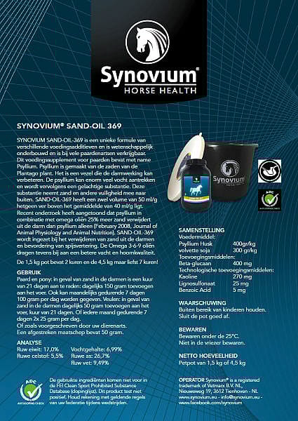 Synovium Sand Oil 369 Zand Paard