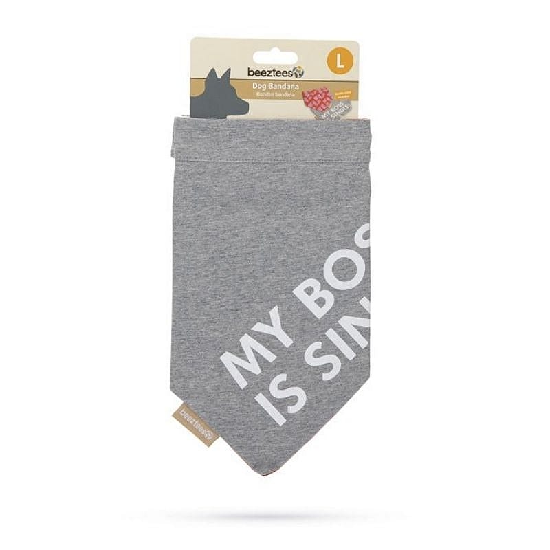 Beeztees Bandana Single Boss Maat L Hond