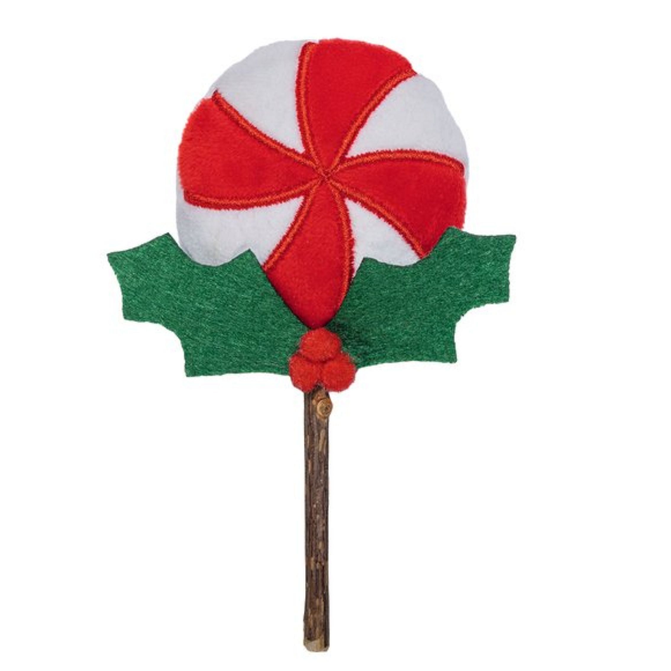 Beeztees Plush Matatabi Kerst Lolly Kat