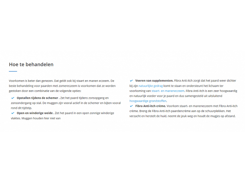 Fibra Anti-Itch Creme Paard 500 ml