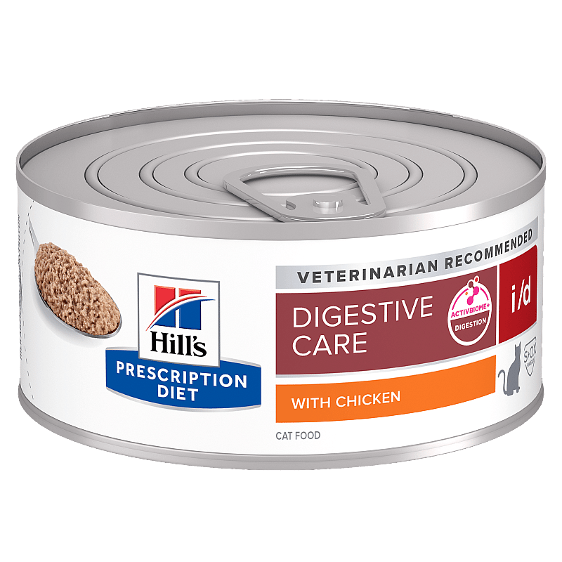 Hill's Prescription Diet ID Digestive Care Kattenvoer 24 x 156 gram blikjes