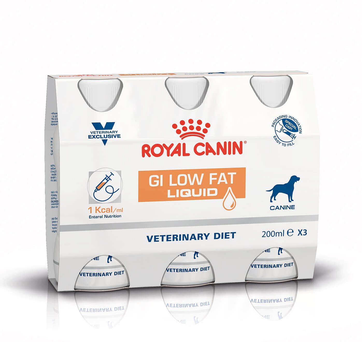 Royal Canin GI Low Fat Liquid Hond 3 x 200 ml