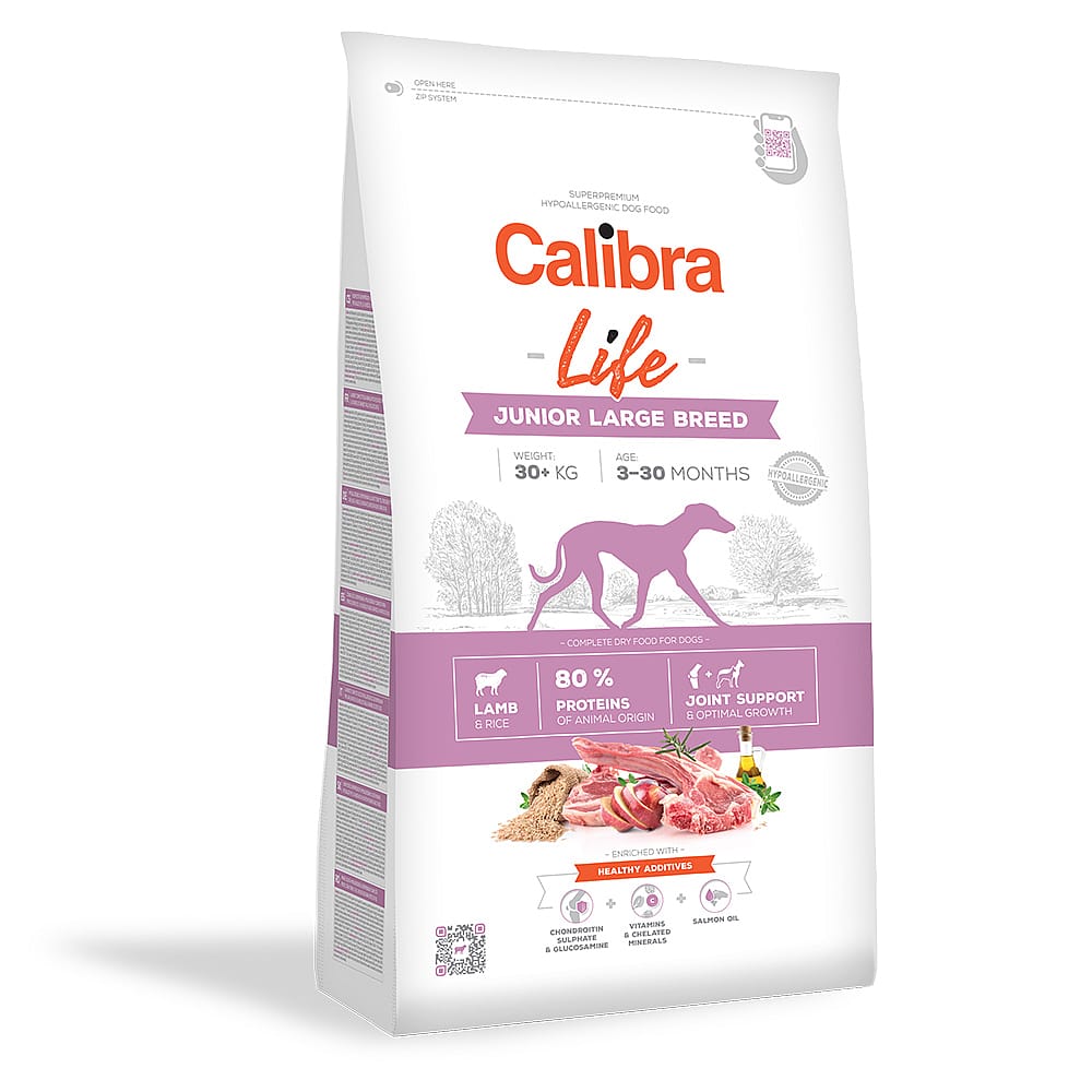 Calibra Hond Life Junior Large Breed Lamb 2.5 kg
