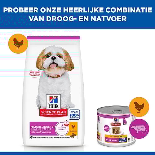 Hill's Science Plan Small & Mini Mature Adult 7+ Hondenvoer