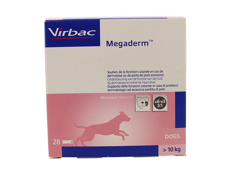 Megaderm Monodosering 28 x 8 ml - Hond > 10 kg