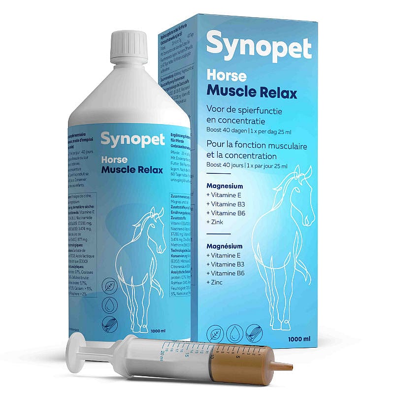 Synopet Muscle Relax Paard Kalmering 1000 ml