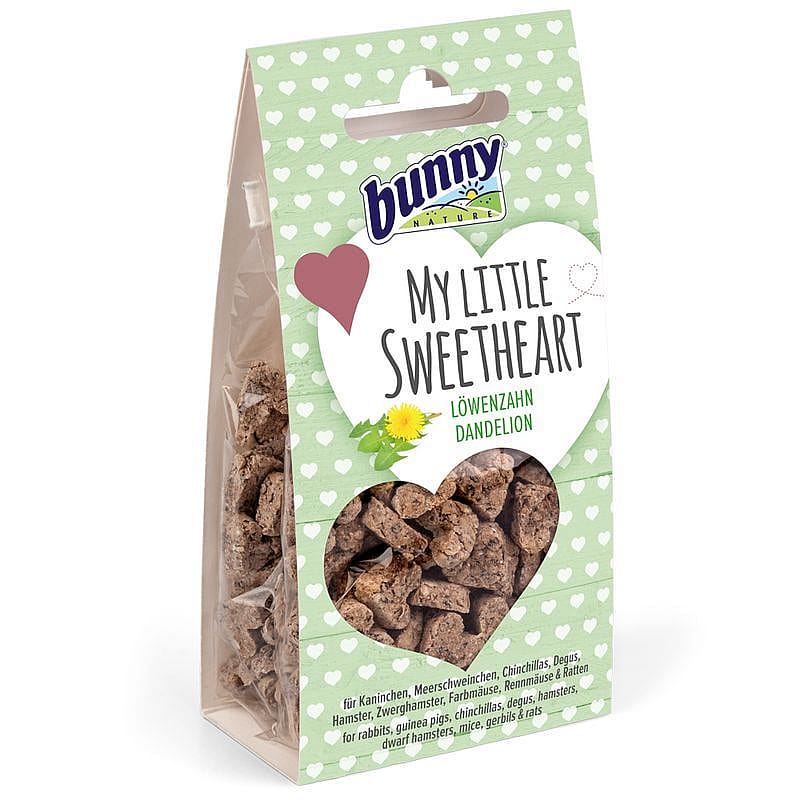 Bunny Nature My Little Sweetheart Snack 30 gram Dwergkonijn & Knaagdier Paardenbloem