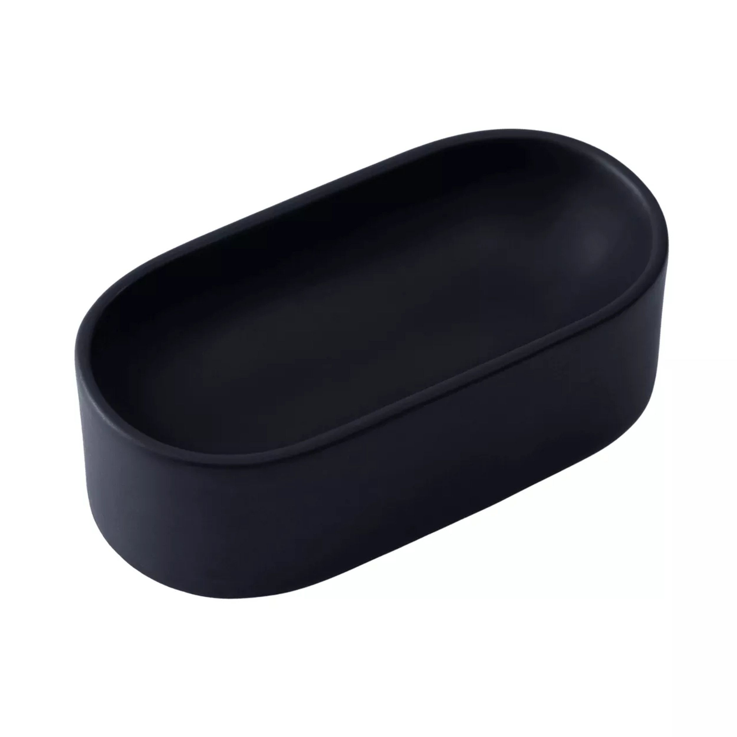 ovas, navy, oval container, silicone, storage box