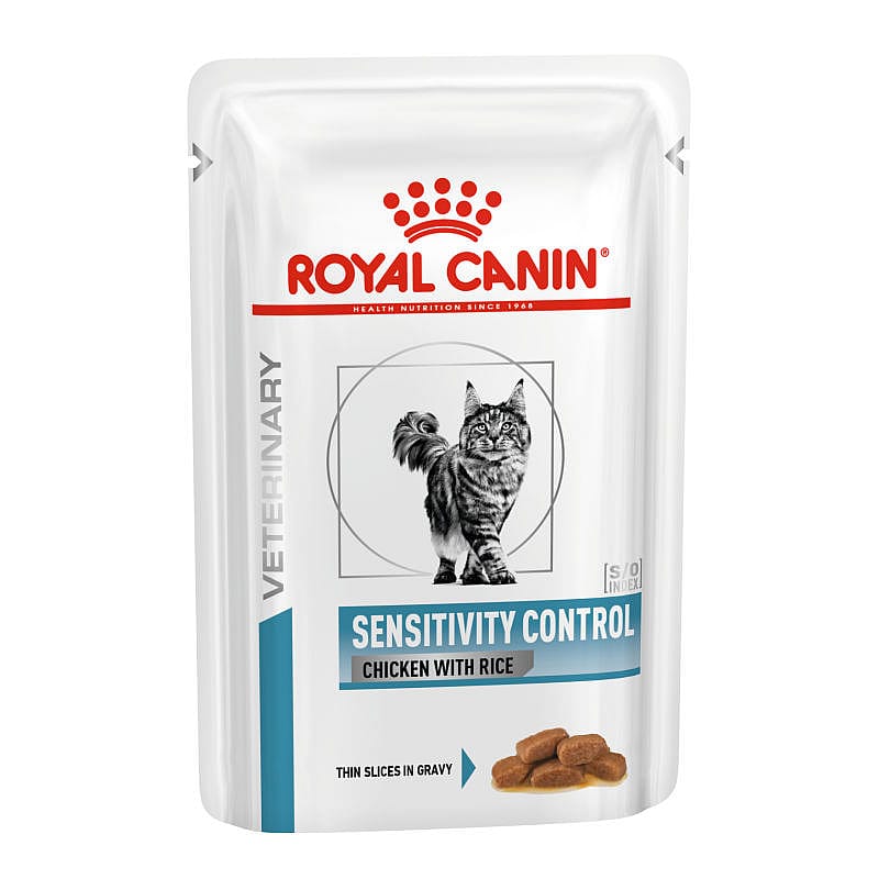 Royal Canin Sensitivity Control Kat 12 x 85 gram thin slices in gravy