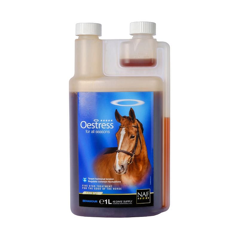 NAF Oestress Liquid – Hormonale Ondersteuning voor Merries 1 liter