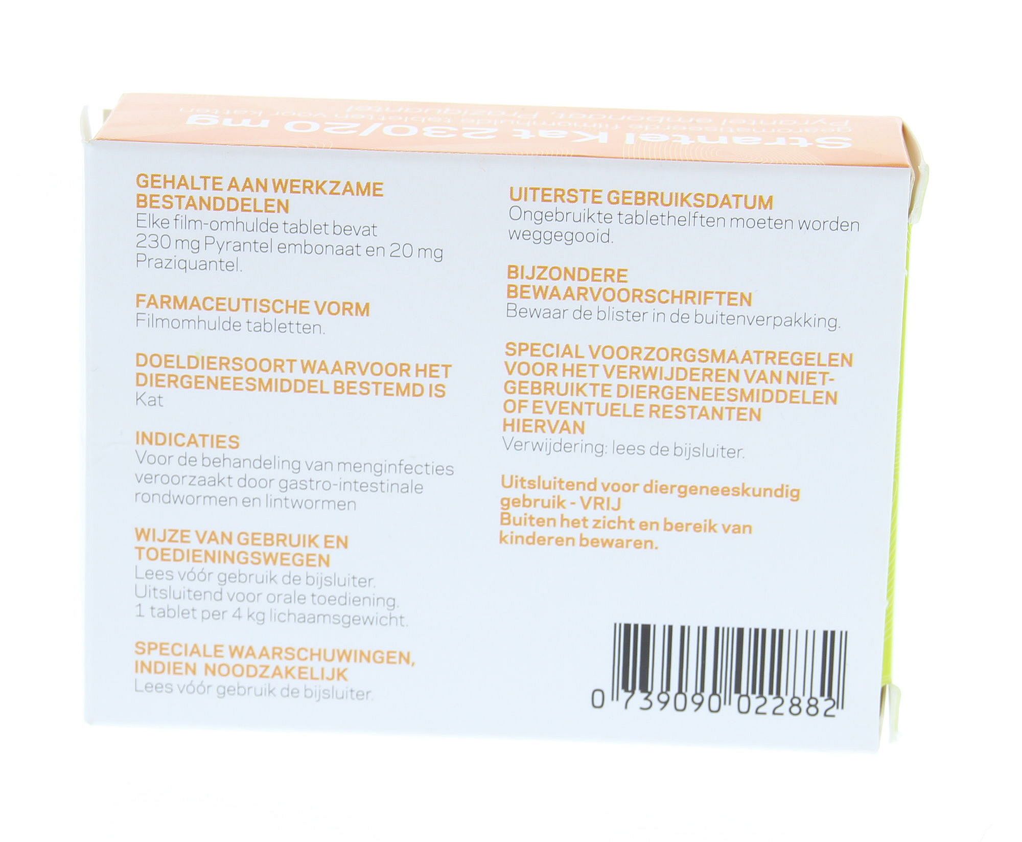 Strantel Kat Ontworming 2 smakelijke tabletten