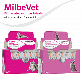 Milbevet FC Tasty Ontwormtablet Grote/Middelgrote Kat 50 tabletten