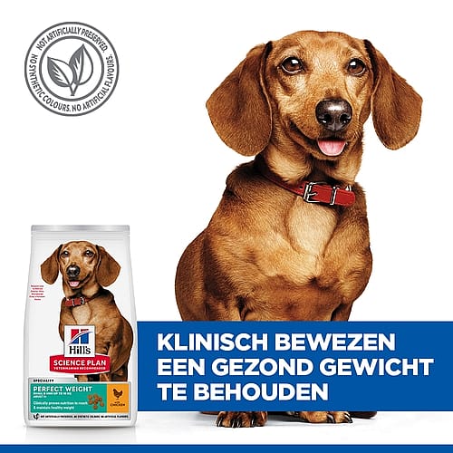 Hill's Science Plan Perfect Weight Small & Mini Adult Hondenvoer