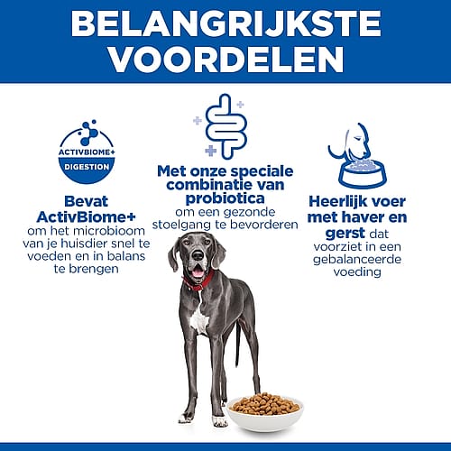 Hill's Science Plan Canine Adult Perfect Digestion Hondenvoer Large Breed 14 kg