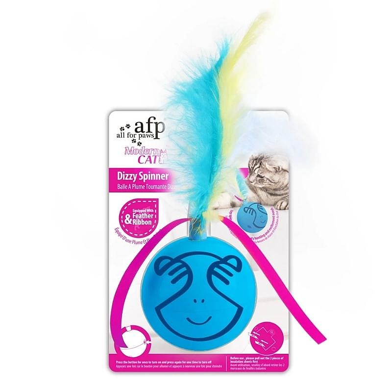 kat, speeltje, kattenactiviteit, veerpunt, blauw