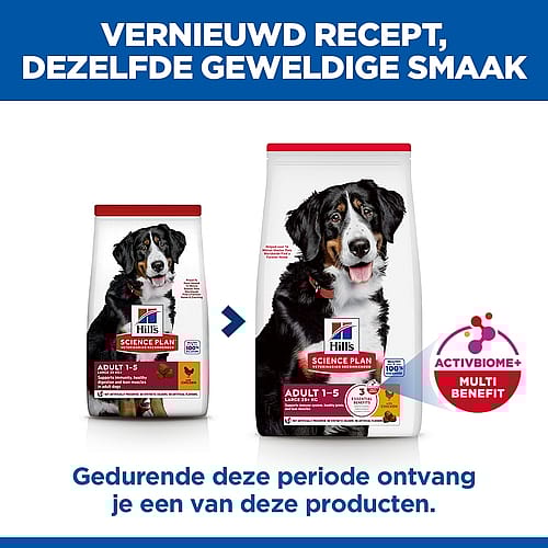 Hill's Science Plan Large Breed Adult Hondenvoer Kip