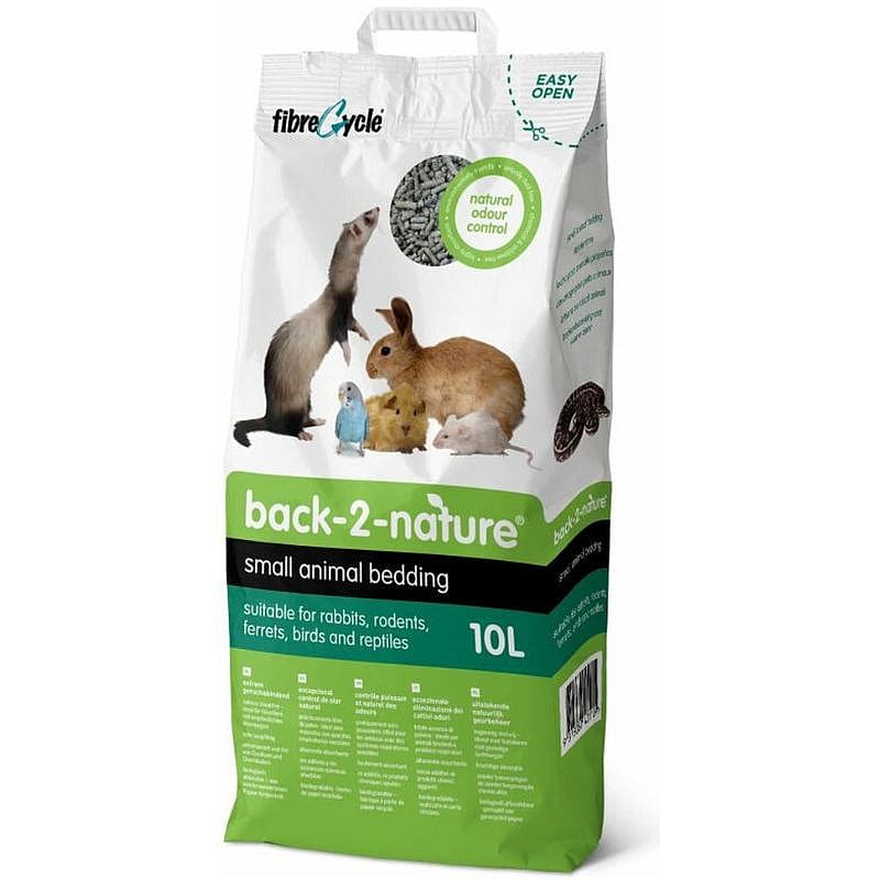 Back 2 Nature Bodembedekking Gerecycled Konijn Knaagdier Vogel 4 kg