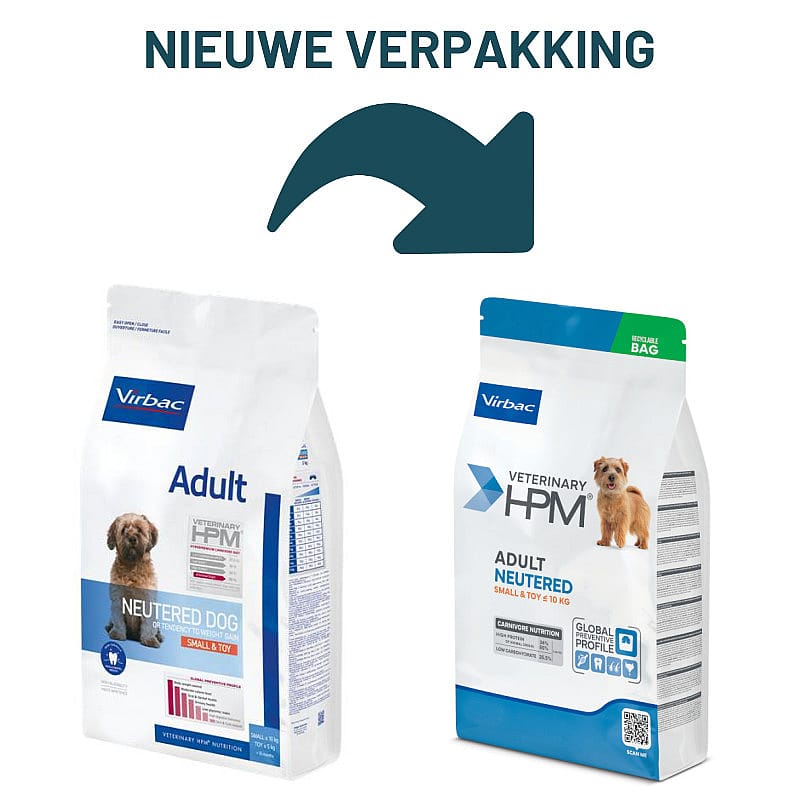 HPM Adult Neutered Dog Small & Toy