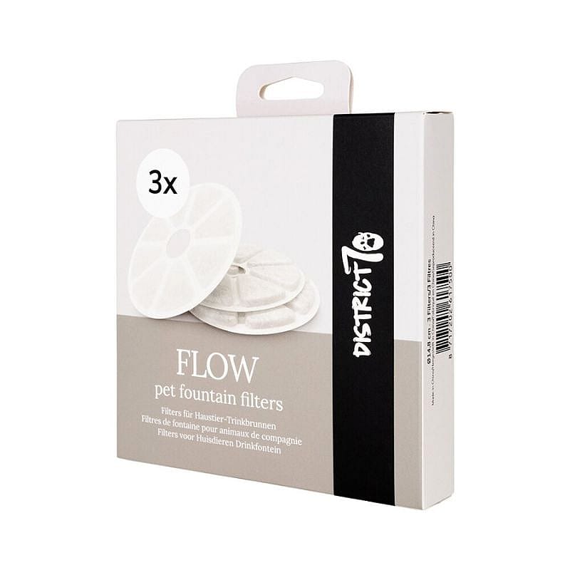 District 70 FLOW Koolstoffilters - 3 stuks
