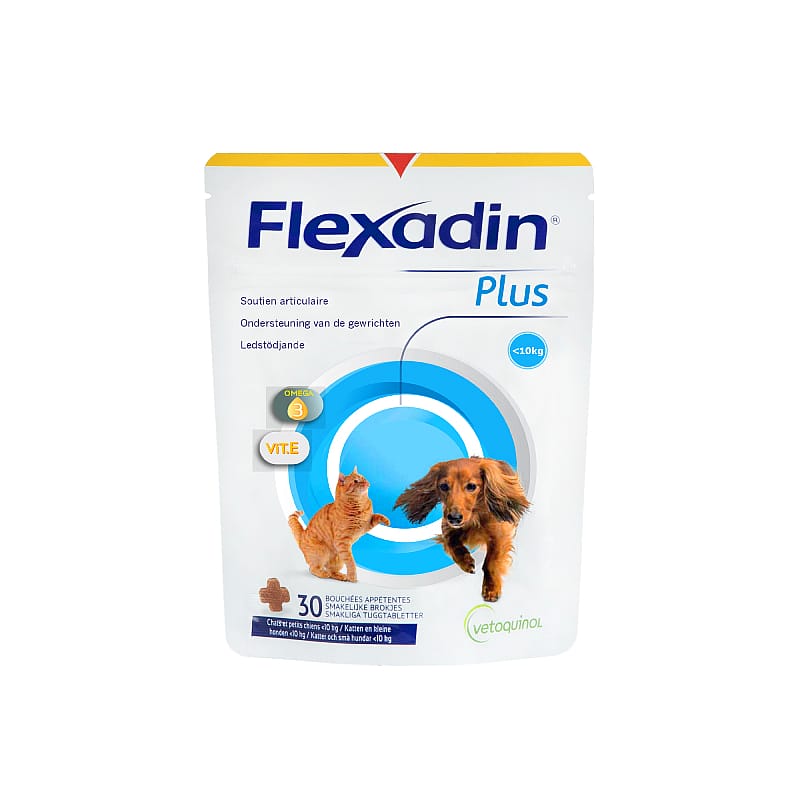 Flexadin Plus Mini (kleine hond/kat) - 30 brokjes