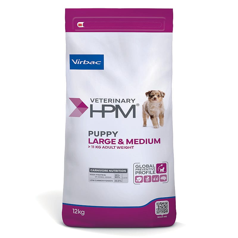 HPM Puppy Large & Medium 12 kg
