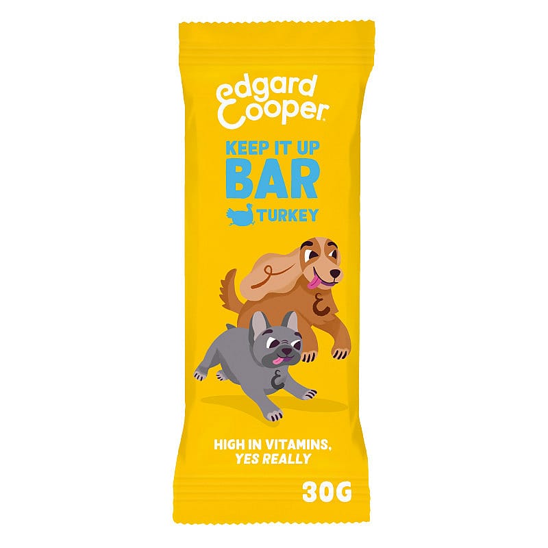 Edgard & Cooper Keep It Up Bar Kalkoen 30 gram