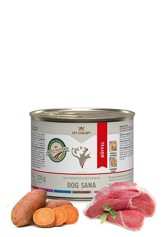 Vet-Concept Sana Buffel Hondenvoer Natvoer 6 x 200 gram