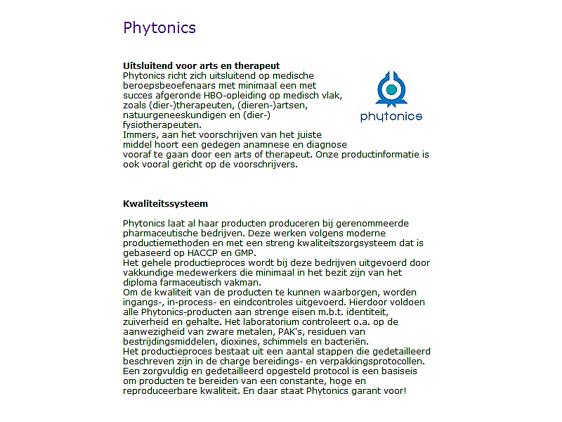 Phytonics Gluco Balance Paard 500 gram