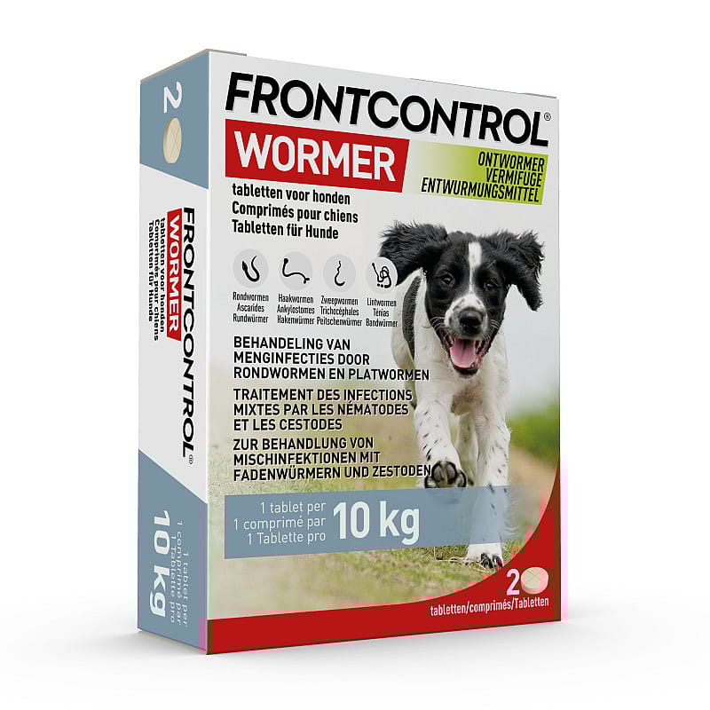 Frontcontrol Ontwormer Hond 2 tabletten