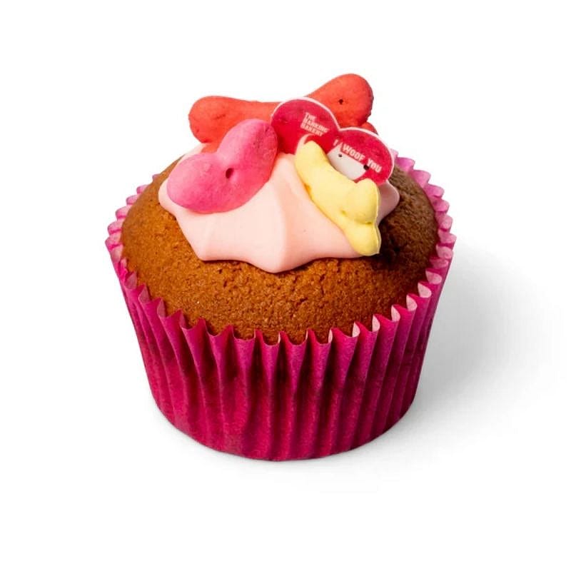 The Barking Bakery 'I Woof You...Woofin' Valentijn Muffin 1 stuks Hond