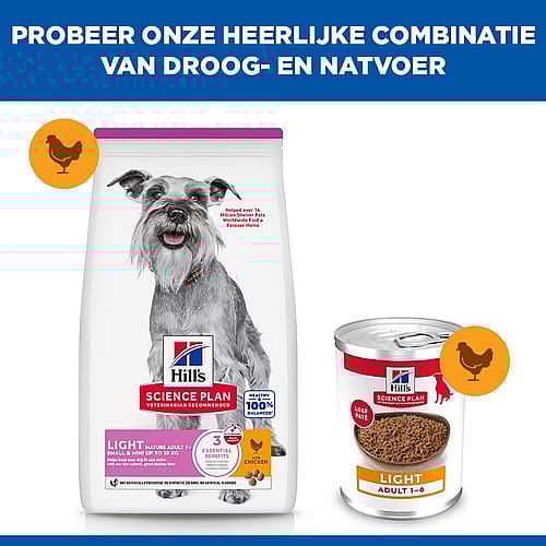 hondenvoer, droogvoeder, lichtvoer, kip, vachtverzorging