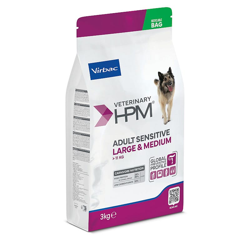 HPM Adult Sensitive Large & Medium Dog 3 kg