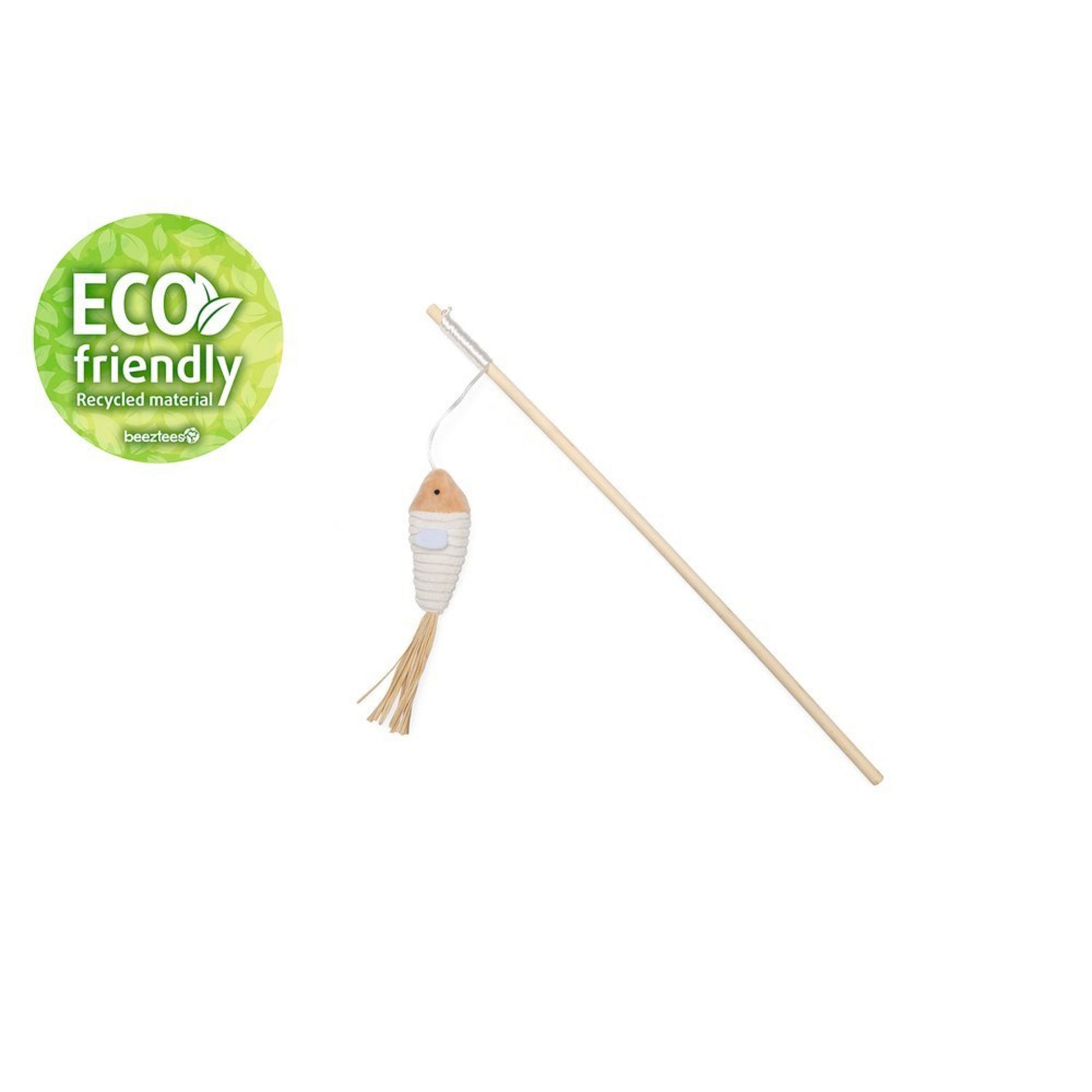 ecofriendly, recycled material, cat toy, fish toy, hanging toy
