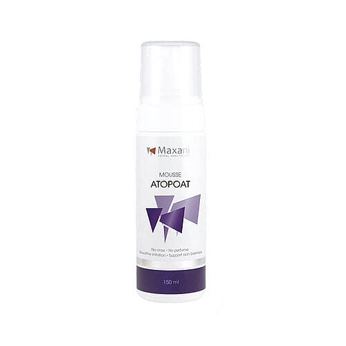 Maxani AtopOat Mousse Hond Kat Konijn 150 ml