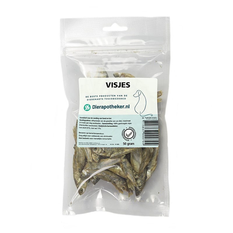 Dierapotheker Gedroogde Visjes 50 gram